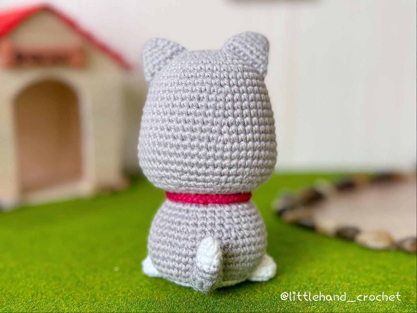 Toby, the Siberian Husky puppy crochet pattern