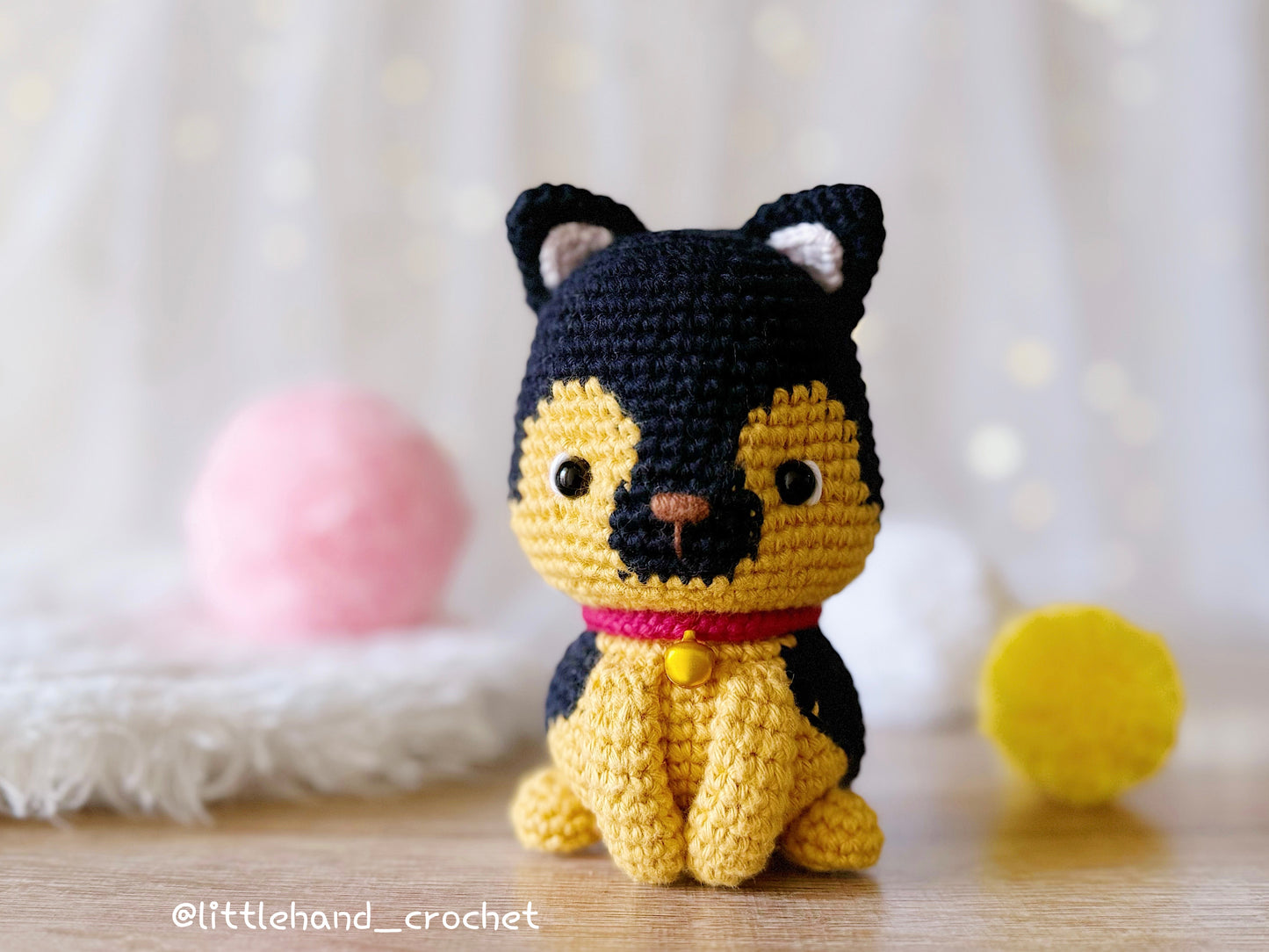 Rocky, the German Shepherd puppy crochet pattern