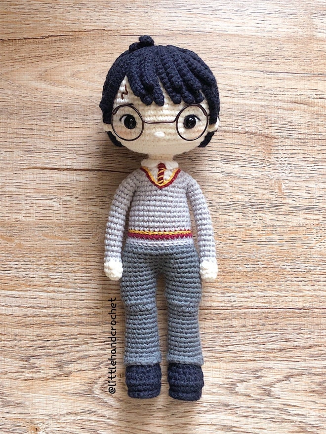 Patron au crochet Harry Potter et Hedwige