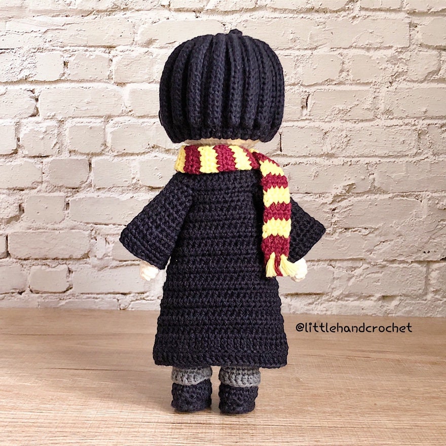 Patron au crochet Harry Potter et Hedwige