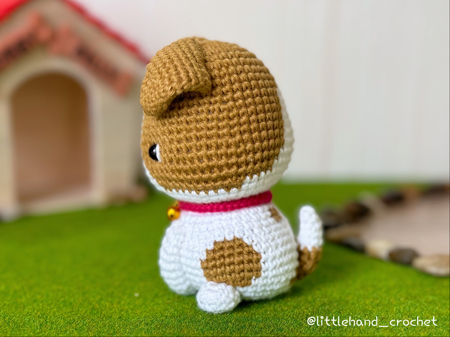 Bobby and Billy, the Jack Russell Terriers puppy crochet pattern