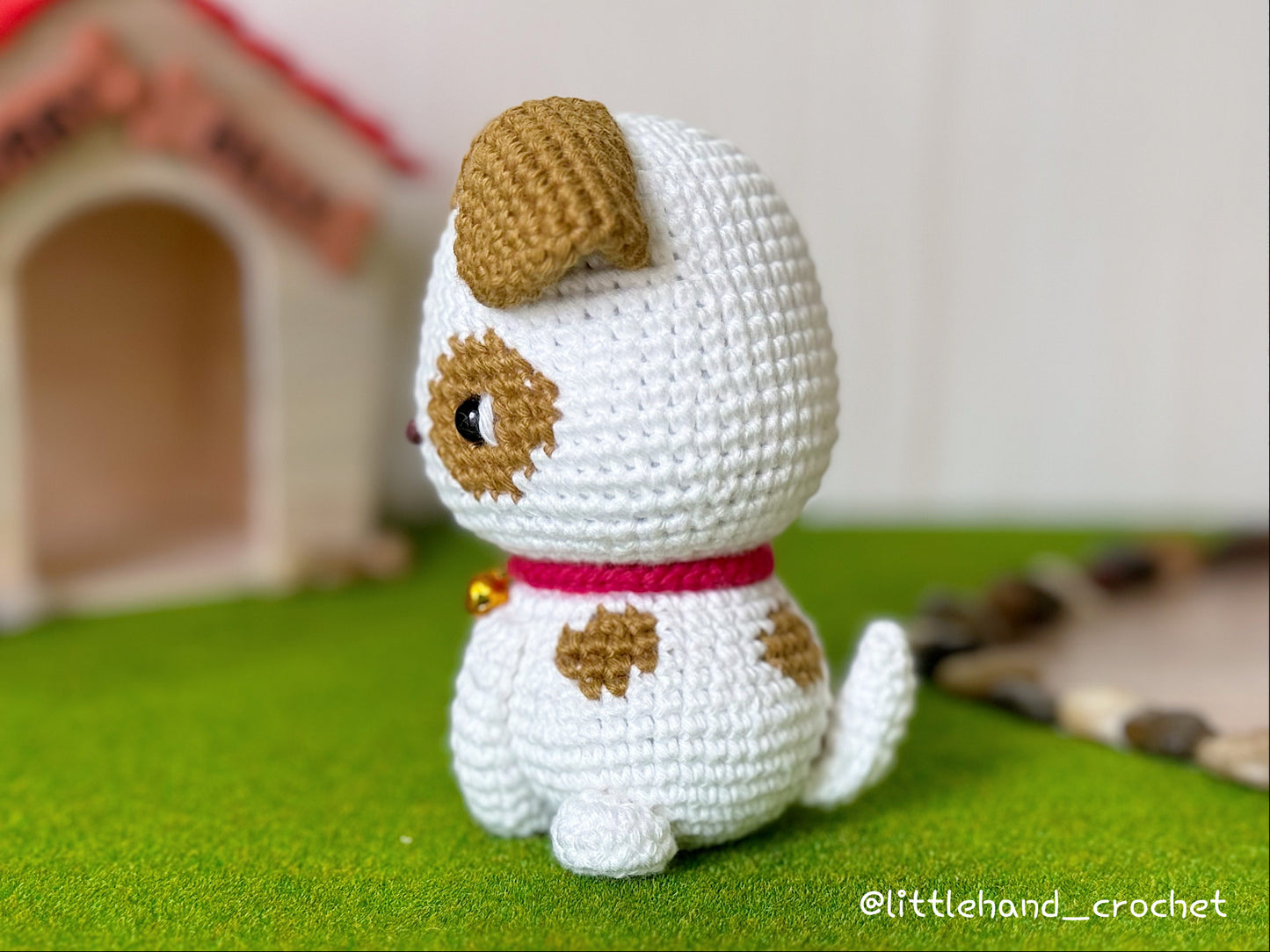 Bobby and Billy, the Jack Russell Terriers puppy crochet pattern