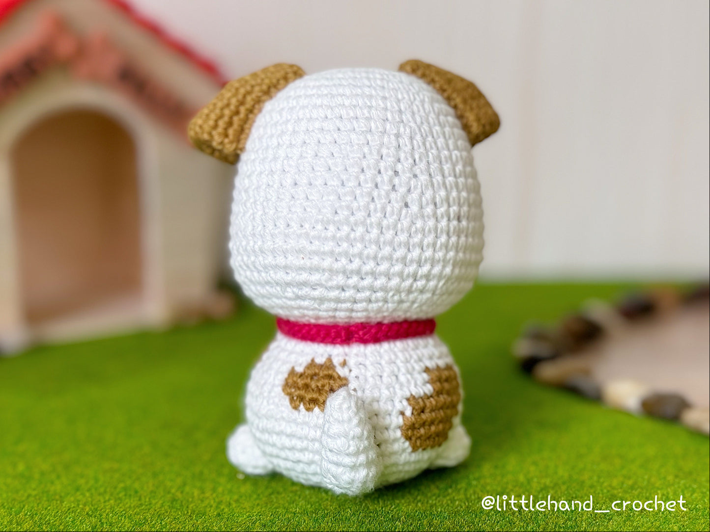 Bobby and Billy, the Jack Russell Terriers puppy crochet pattern