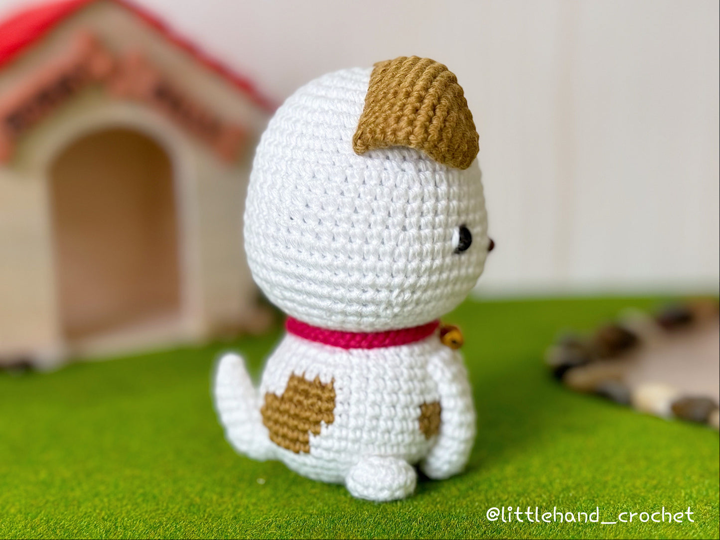 Bobby and Billy, the Jack Russell Terriers puppy crochet pattern