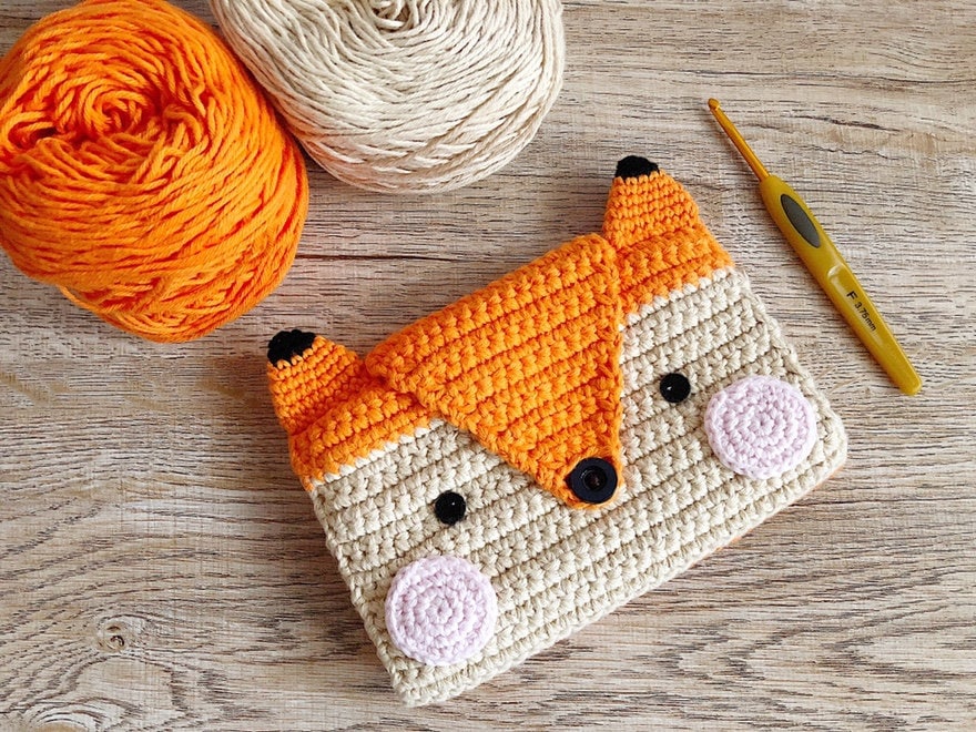 The Fox Crochet Hook Case Pattern