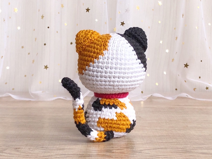 Minnie, the little calico kitten pattern