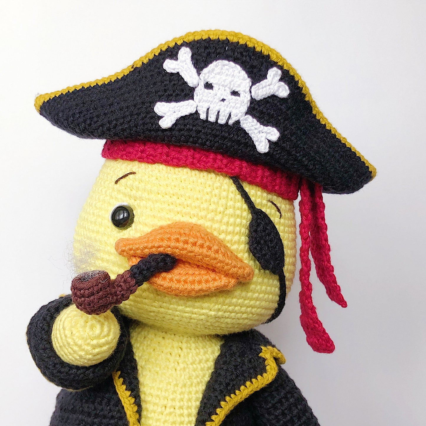 Donnie, the duck pirate king pattern