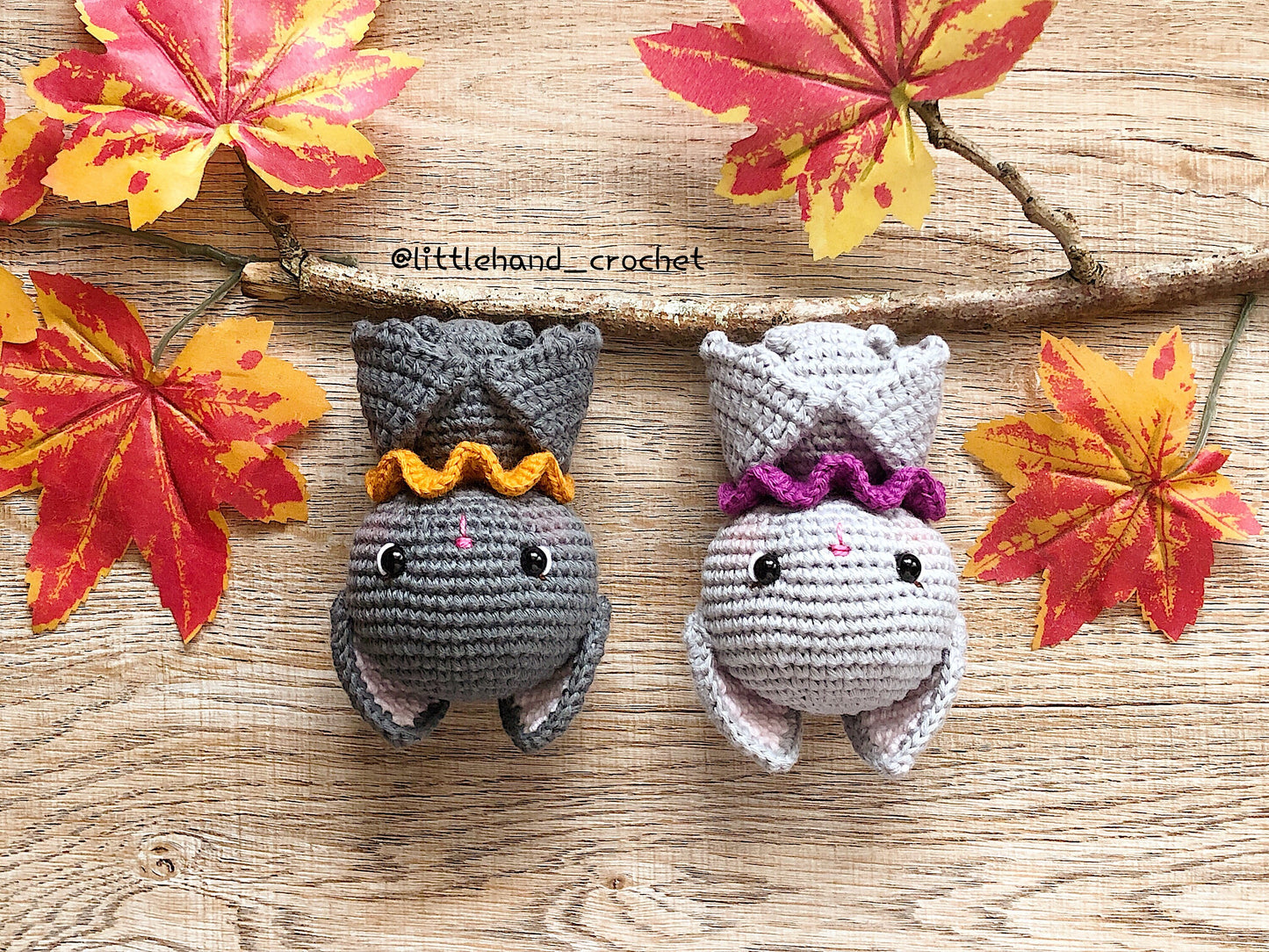 Patron au crochet la petite chauve-souris