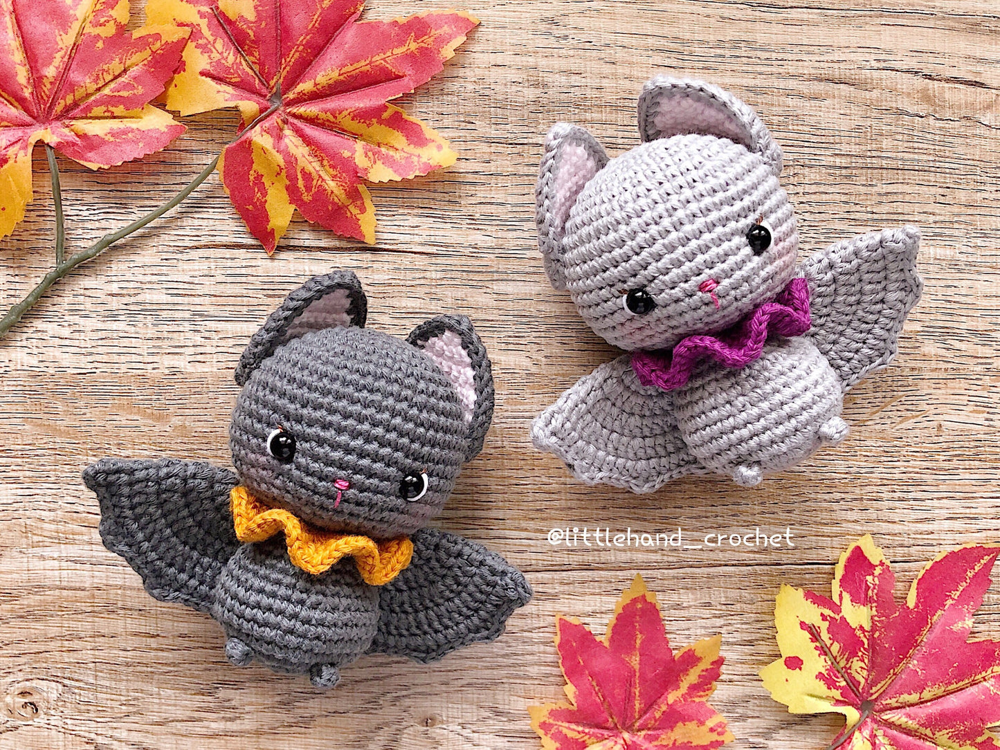 Patron au crochet la petite chauve-souris